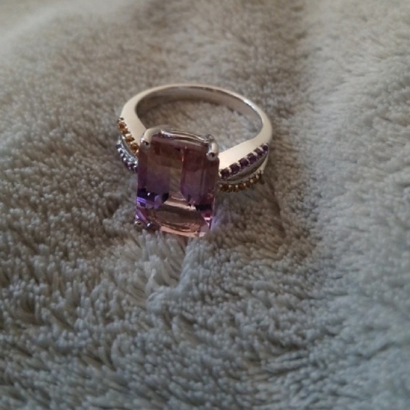 Jewelry - Ametrine 925 sterling silver ring size 7